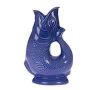 Gurgly Iconic Lavender Glug Jug Large 28cm 1.4L - Fish Water Jug, Decorative Fish Vase, Ornament, Carafe