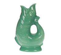 Gurgly Iconic Spearmint Glug Jug Large 28cm 1.4L - Fish Water Jug, Decorative Fish Vase, Ornament, Carafe