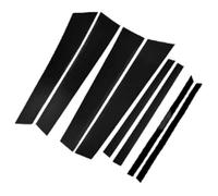 GuriDo Car Door Window Pillar Post Cover Trim for BENZ Classe GLC X253 C253 350d 2016-2022, BC Center Pillar Posts Trims Moulding Column Sticker Anti-Scratch Accessories