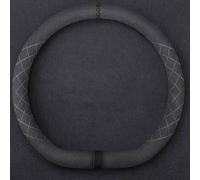GuriDo Car Steering Wheel Cover for Mercedes Benz W169 A-Class W245 B-Class, Steering Wheel Protector Covers Microfiber Leather Anti-slip Breathable Accessories,A/D~type-A/Black