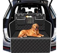 GuriDo Dog Boot Liner for Ford Maverick 2022-2025, Waterproof Car Boot Protector for Dogs Scratchproof Heavy Duty Pet Cargo Cover Mat with Bumper Flap
