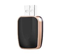 GuriDo Wireless CarPlay Adapter for Audi Q8 2019 2020 2021 2022 2023 2024 2025 2026, Wireless Android Auto Dongle Smart Car Converter Plug and Play No Delay Auto Connect,B/Gold