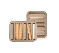 Gurlideo Carbon Steel Cake Bread Mold Financier Cake Baking Pan 6-Cavity