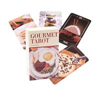 Gurmetarot Cards, Mystic Divination Deck, Psychological Oracal Cards, Portable Tarot Game, Full English Tarot Deck, 80 Card Oracle Deck for the future and past insights