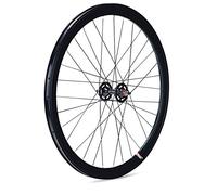 Gurpil 64371 Fixed track, 42mm black front wheel reel.