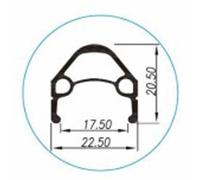 Gurpil Chrina Road Rear Wheel 9 x 130 mm Silver