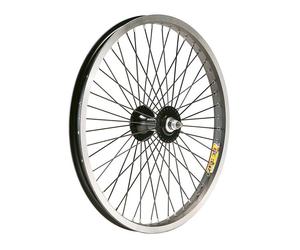 GURPIL Complete front wheel road aluminum axle 9.5-48 BMX 20X2.125