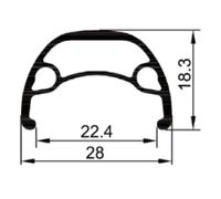 Gurpil Nainer 29´´ 6b Disc Mtb Front Wheel 9 x 100 mm Black