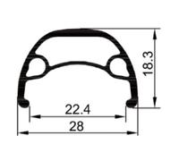 Gurpil Nainer 8-11s 29´´ 6b Disc Mtb Rear Wheel 9 x 135 mm Black