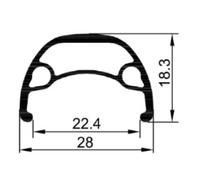 Gurpil Neu 29´´ 6b Disc Mtb Rear Wheel 12 x 142 mm Black