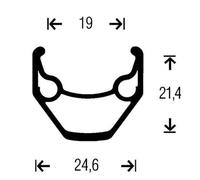 Gurpil Xm-1 M4050 29 isc Front Wheel 9 x 100 mm Black