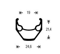 Gurpil Xm-1 M4050 29 isc Mtb Rear Wheel 9 x 135 mm Black
