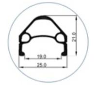 Gurpil Xm 27.5´´ 6b Disc Mtb Front Wheel 9 x 100 mm Black