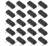 Gurtt 100 Pcs AO3401 SMD Transistor SOT-23 P-Channel MOSFET Field Effect Transistor 3A 20V
