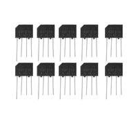 Gurtt 10pcs KBP310 Bridge Rectifier Diode Single Phase, 1000 V/3A,Full Wave 3 Amp 1000Volt Electronic Silicon Diodes,4Pins