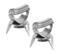 Gurtt 2 PCS Icing Tools for Pottery,Fingertip Stainless Steel Glazed Clip for DIY Tea Cup, Tool for Dyeing and Glazing Ceramic