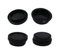 Gurtt 4pcs PK Mount Front and Rear Caps Are Compatible with PK Mount SLR Camera Bodies and Lenses.