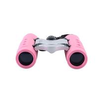 Gurtt Binoculars for Teens Junior Binoculars Strong Magnification 8 x 21 for Boys and Girls for Bird Watching,Pink