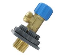 Gurtt Flush-Mounted Cistern Shut-off Valve Toilet Angle Valve 3/8 Inches Replacement Parts