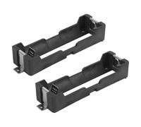 Gurtt Pack of 2 One Cell 21700 Battery Holder for 20/21700 Battery Black