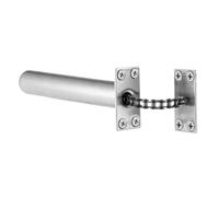Gurtt Satin Chrome Concealed Door Closer, Chain Door Closer, for Internal Doors up to 40Kg