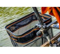 Guru 2.5m Commercial Match Fishing Keepnet Triple Pack | Compact 2.5m Design for Using Multiple Nets | Weighted Rings to Sink | No Interior Handles | Soft Dark Micro Mesh | 45cm x 35cm | GB002