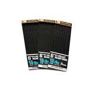 Guru 6" Pole Rigs Ready Tied Hooklength All Patterns and Sizes: F1 Pellet Size 16