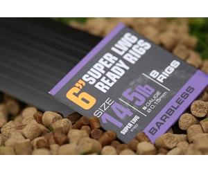 Guru 6" Super LWG Barbless Banded Ready Rigs 14