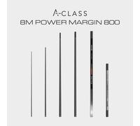 Guru A-Class Power Margin Pole Kit 8M - Black, Black