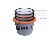 Guru Bait Riddle Multi Mesh Groundbait Maggot Fishing Bucket Angling Accessory