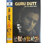 GURU DUTT SIX CLASSICS FILMS COLLECTORS EDITION DVD SET ( CHAUDHVIN KA CHAND - PYAASA - AAR-PAAR - KAGAZ KE PHOOL - MR AND MRS 55 - SAHIB BIWI AUR GHULAM)