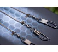 Guru - Feeder Link Anti Tangle Running Feeder Link, Ultra Supple Braid for Bite Detection, Micro Diamond Eye Swivel and Snap Link Swivel, 2.25 Inch Length, Pack of 3