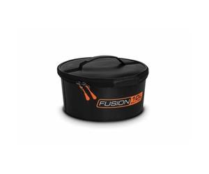 Guru Fusion 10L Bait Pro EVA Storage System, Zipped, Weather Resistant Lid, Mixed Groundbait, Soaked Pellets Storage, Carry handle, Code GLG052