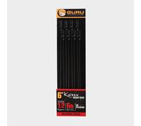 Guru Kaizen Pole Rigs 6 Inch Size 12 - Black, Black