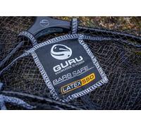 Guru - Latex Net | 450 - Barbsafe Coated Mesh Fishing Net, Lightweight Alloy Frame with Screw Free Spreader Block, Twist Free Aluminium Thread