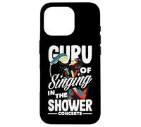 Guru of Singing in the Shower Funny Music Lover Case for iPhone 16 Pro