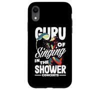 Guru of Singing in the Shower Funny Music Lover Case for iPhone XR