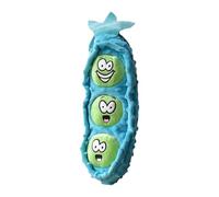 GURU Pet: Fry Guy: 5 Piece Set - Medium - 4 Dog Toys w/Holder, Squeaks & Crinkles, Fry Shape Characters, Durable Fabric, Chew-Thrash-Play PzY476 (Blue, 28.5x12x9cm)