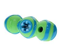 GURU Pet: Super Stick - Medium - Dog Toy, 3-in-1 Design: Treat-Holding & Dispensing, Chew & Squeaks, Blue & Green, Durable, Interactive Sensory Play