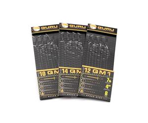 Guru QM1 4" Speed Stop Hair Rigs Barbless (Size 16 6lb)