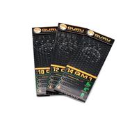 Guru QM1 Standard Hair Rigs 4" Qty 8 (Size 10 9lb)