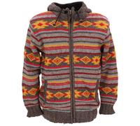 Guru-Shop Nepal Hoodie Jacket multicolour XXL