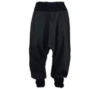 Guru-Shop Unisex Harem Trousers Cloth Trousers black S