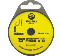 Guru SMWG 15" Speed Stop Hair Rigs Barbless (Size 10 7lb)