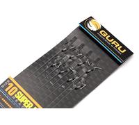 Guru SMWG 4" Bayonet Hair Rigs Barbless (Size 10 7lb)
