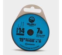 Guru Smwg Standard Hair 15" Size 10 (0.22Mm) - Clear, Clear