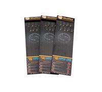 Guru Super LWG 6" Bait Bands Hair Rigs Barbless (Size 16 4lb)