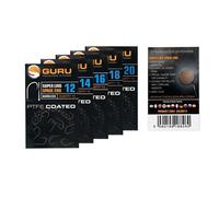 Guru Super LWG Eyed PTFE Coated Hooks 18