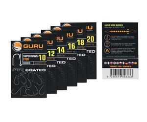 Guru Super MWG Barbed Hooks - 14