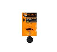 Guru Super Tight Line Stops Oval - Black Large